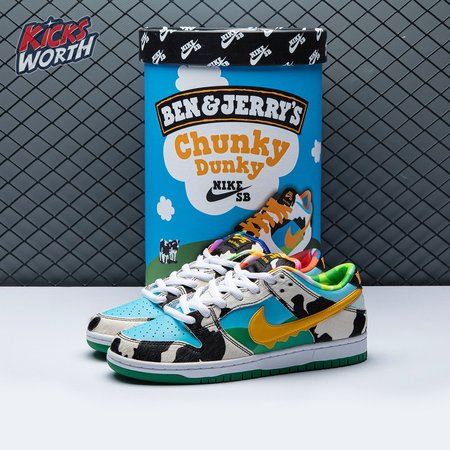 Ben & Jerry's x Dunk Low SB 'Chunky Dunky' ecial Ice Cream Box